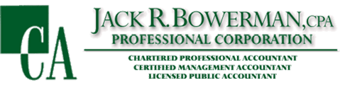 Jack R. Bowerman, CPA – Professional Corporation Logo